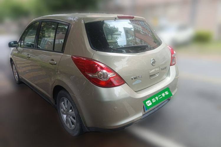Used Nissan Tiida 2008 1.6L Automatic Smart Version Rear Left 45 Deg