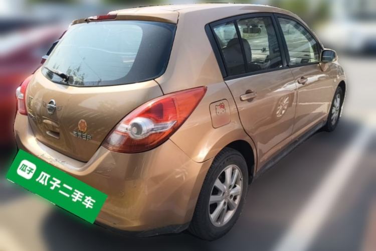 Used Nissan Tiida 2008 1.6L Automatic Fashion Edition Rear Right 45 Deg