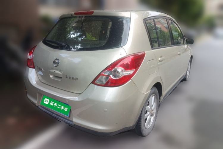 Used Nissan Tiida 2008 1.6L Automatic Smart Version Rear Right 45 Deg
