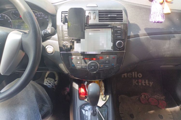 Used Nissan Tiida 2011 1.6L CVT Smart Version Audio And AC Panel