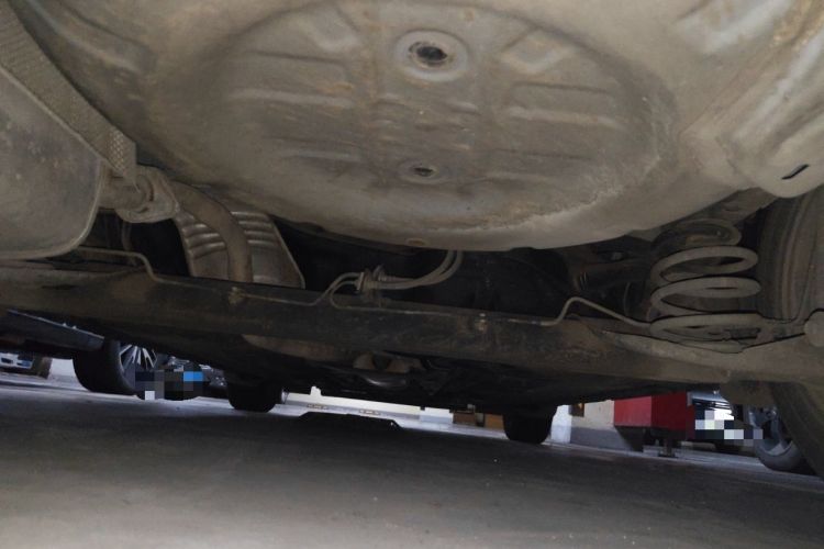 Used Nissan Tiida 2011 1.6L CVT Smart Version Chassis Rear