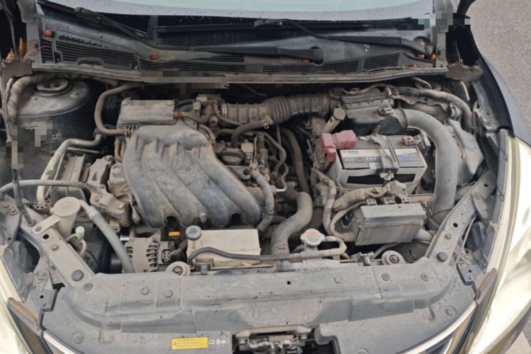 Used Nissan Tiida 2011 1.6L CVT Comfort Model Engine Bay