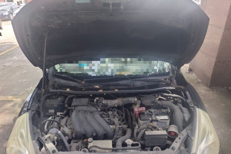 Used Nissan Tiida 2011 1.6L CVT Comfort Model Engine Bay