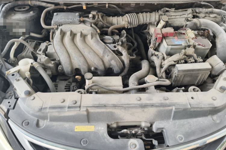 Used Nissan Tiida 2011 1.6L CVT Comfort Model Engine Bay
