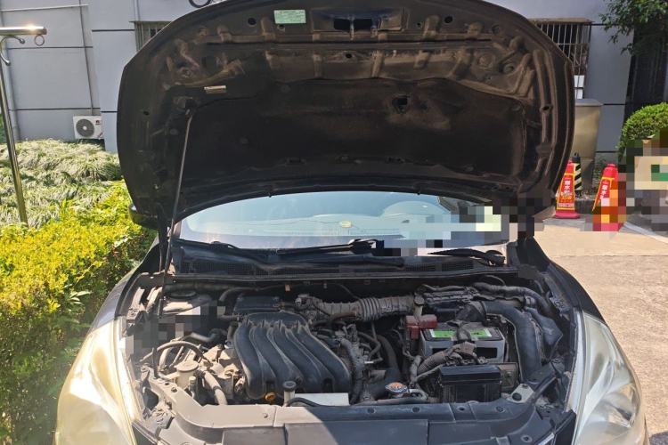 Used Nissan Tiida 2011 1.6L CVT Comfort Model Engine Bay
