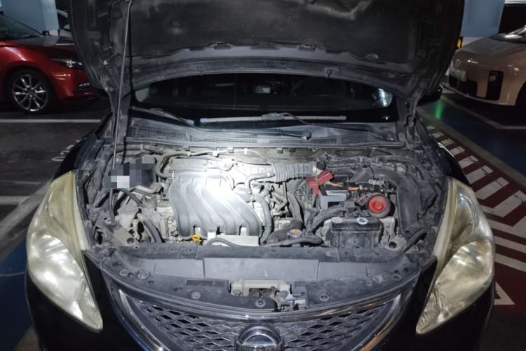 Used Nissan Tiida 2011 1.6L CVT Comfort Model Engine Bay