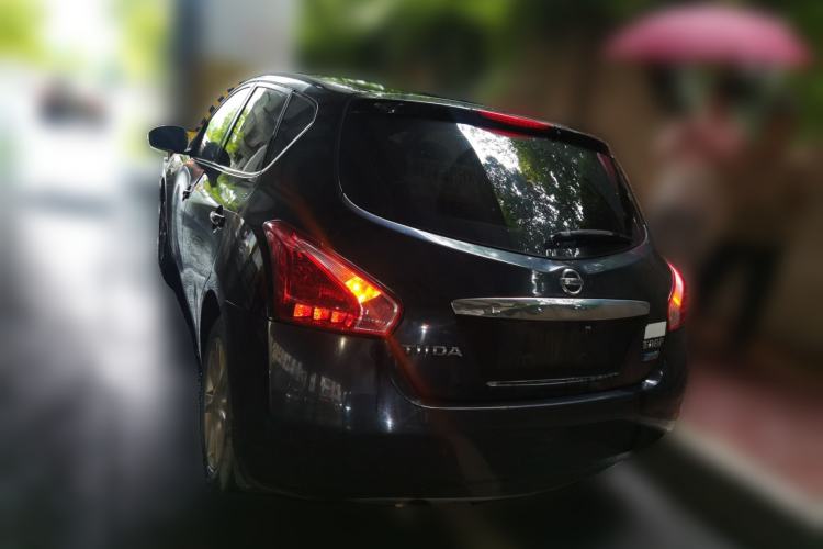Used Nissan Tiida 2011 1.6L CVT Comfort Model Rear Left 45 Deg