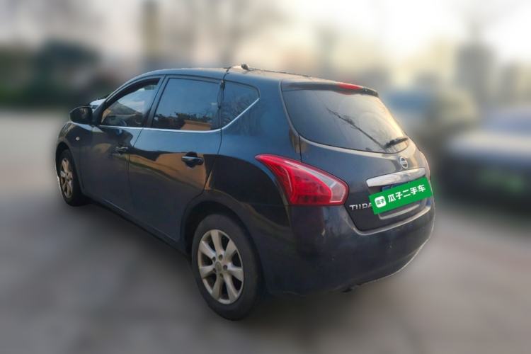 Used Nissan Tiida 2011 1.6L CVT Smart Version Rear Left 45 Deg