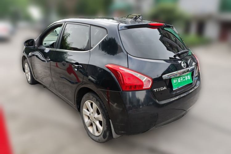 Used Nissan Tiida 2011 1.6L Manual Comfort Edition Rear Left 45 Deg