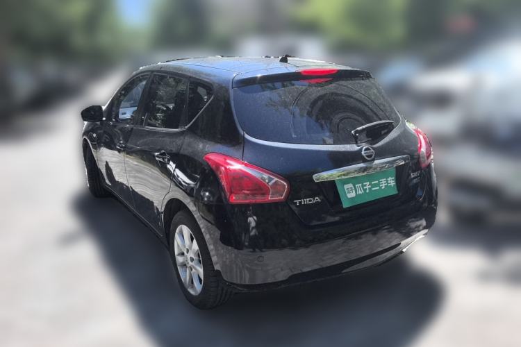 Used Nissan Tiida 2011 1.6L CVT Smart Version Rear Left 45 Deg