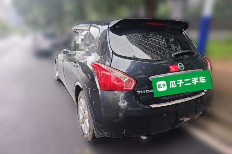 Used Nissan Tiida 2011 1.6L CVT Comfort Model Rear Left 45 Deg