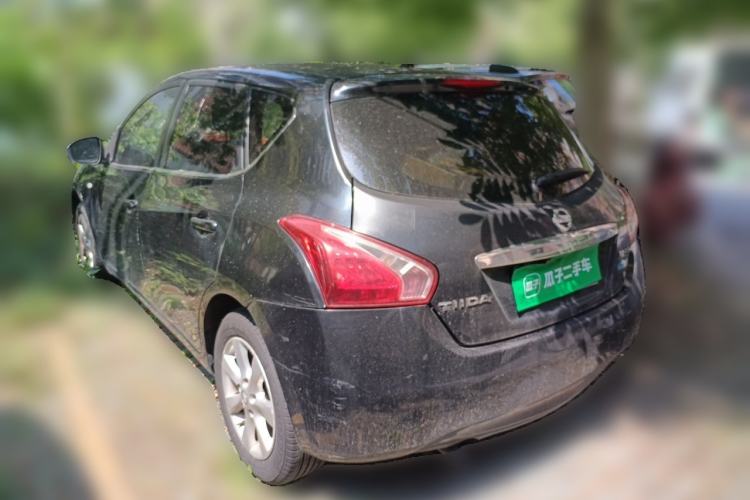 Used Nissan Tiida 2011 1.6L CVT Smart Version Rear Left 45 Deg