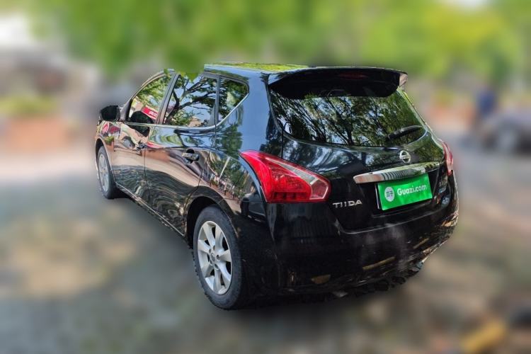 Used Nissan Tiida 2011 1.6L CVT Smart Version Rear Left 45 Deg