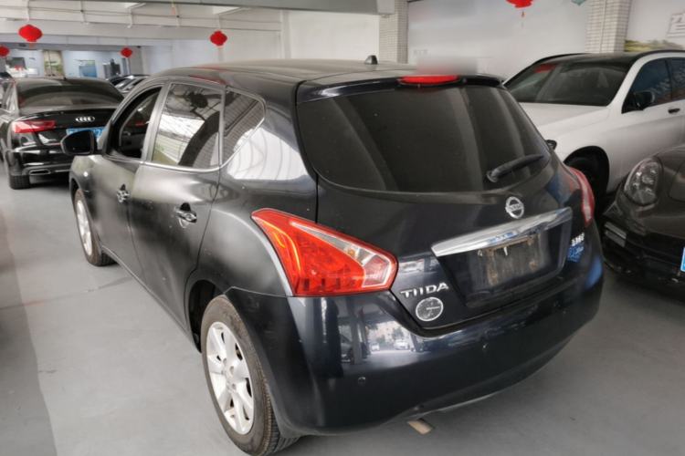 Used Nissan Tiida 2011 1.6L CVT Comfort Model Rear Left 45 Deg