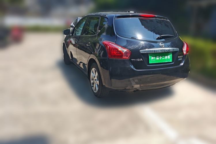 Used Nissan Tiida 2011 1.6L CVT Comfort Model Rear Left 45 Deg