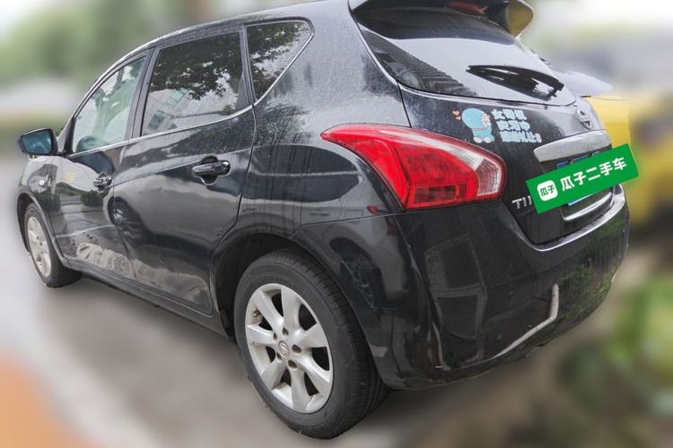 Used Nissan Tiida 2011 1.6L CVT Smart Version Rear Left 45 Deg