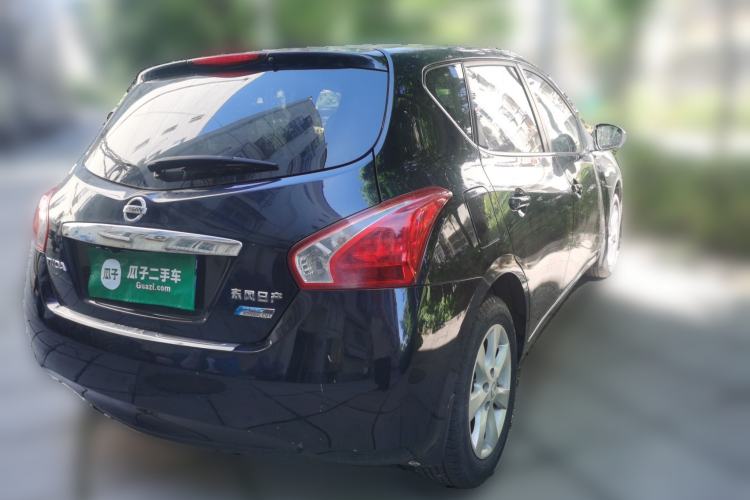 Used Nissan Tiida 2011 1.6L CVT Smart Version Rear Right 45 Deg