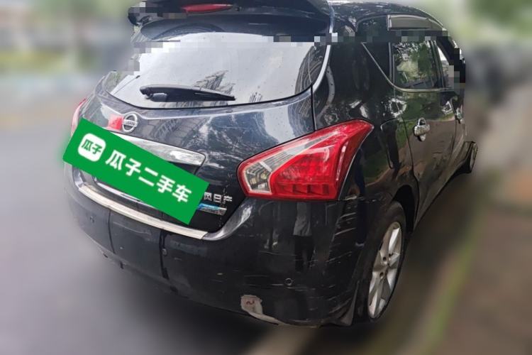 Used Nissan Tiida 2011 1.6L CVT Comfort Model Rear Right 45 Deg