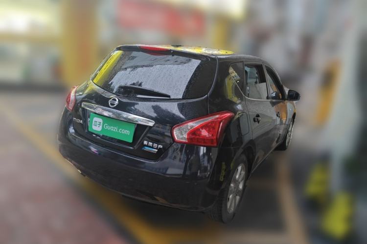 Used Nissan Tiida 2011 1.6L CVT Smart Version Rear Right 45 Deg