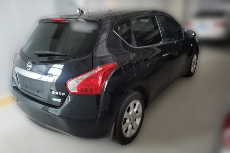 Used Nissan Tiida 2011 1.6L CVT Smart Version Rear Right 45 Deg