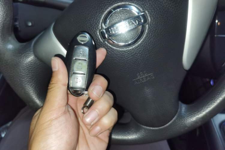 Used Nissan Tiida 2011 1.6L CVT Comfort Model Vehicle Key