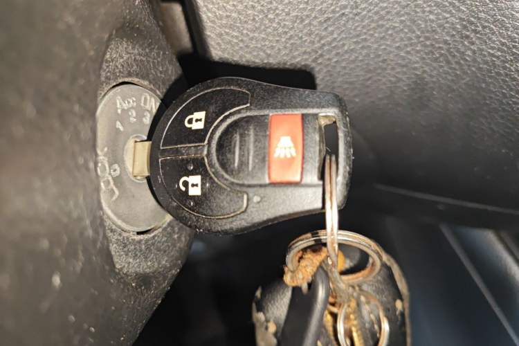 Used Nissan Tiida 2011 1.6L CVT Comfort Model Vehicle Key