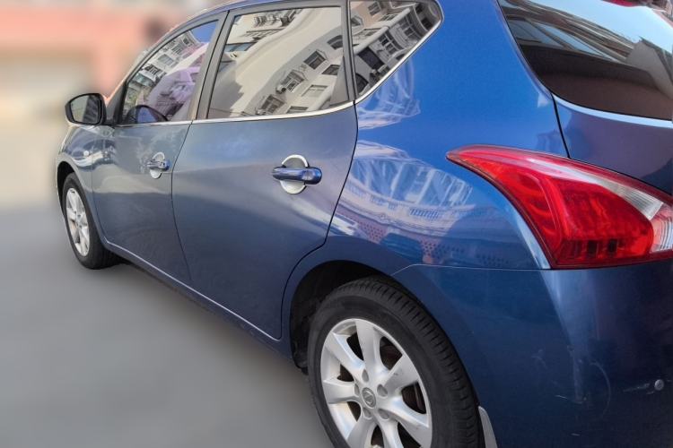 Used Nissan Tiida 2011 1.6L CVT Smart Version Rear Left 45 Deg