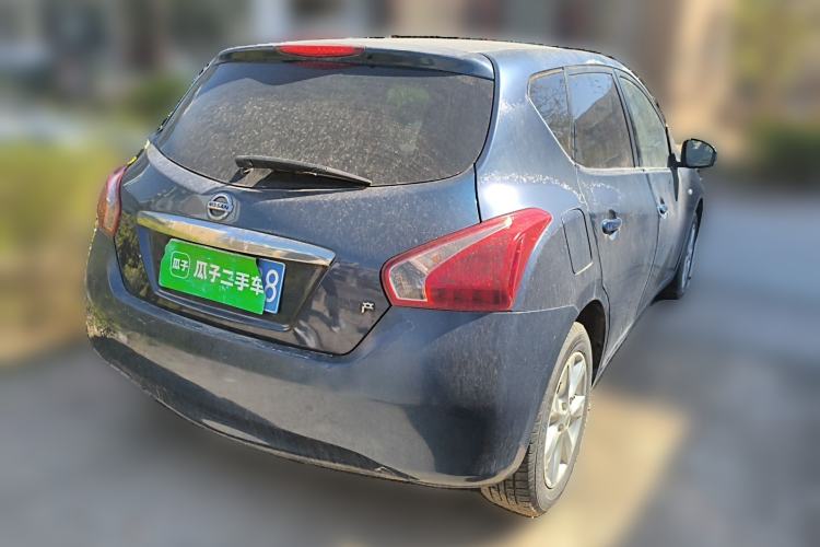 Used Nissan Tiida 2011 1.6L CVT Smart Version Rear Right 45 Deg