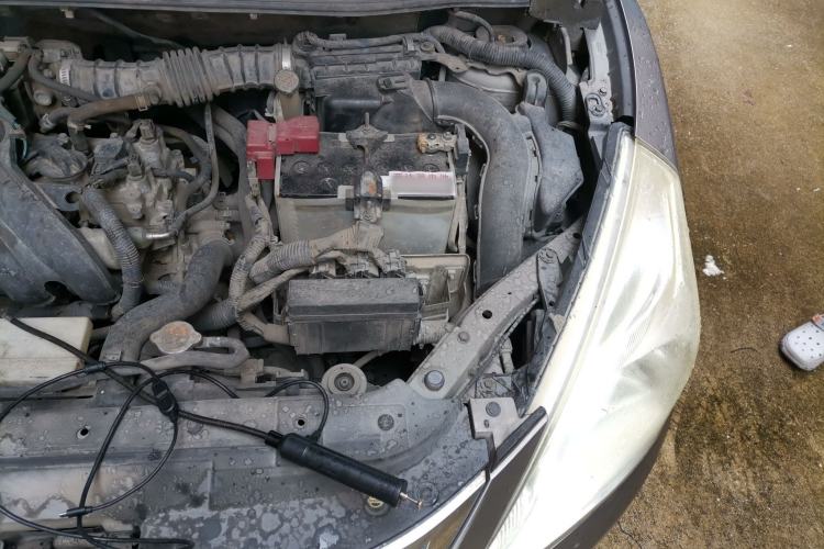 Used Nissan Tiida 2011 1.6L CVT Comfort Model Engine Bay Left