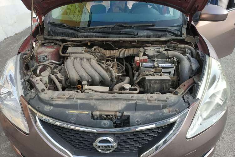 Used Nissan Tiida 2011 1.6L CVT Comfort Model Engine Bay