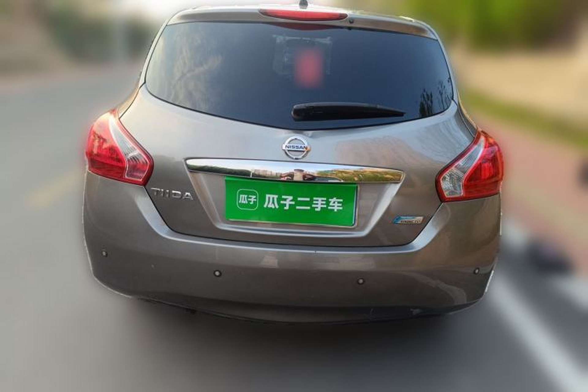 Used Nissan Tiida 2011 1.6L CVT Smart Version Rear