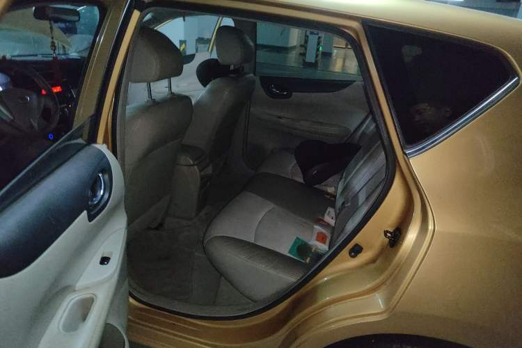 Used Nissan Tiida 2011 1.6L CVT Smart Version Left Rear Seat