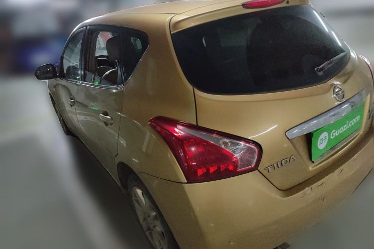 Used Nissan Tiida 2011 1.6L CVT Smart Version Rear Left 45 Deg