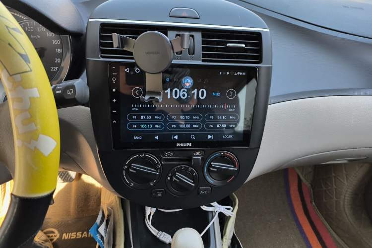 Used Nissan Tiida 2011 1.6L CVT Comfort Model Audio And AC Panel
