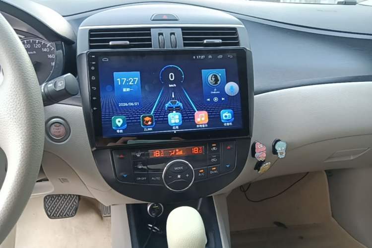 Used Nissan Tiida 2011 1.6L CVT Smart Version Audio And AC Panel