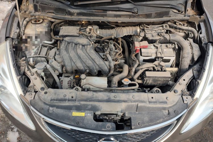 Used Nissan Tiida 2011 1.6L CVT Comfort Model Engine Bay