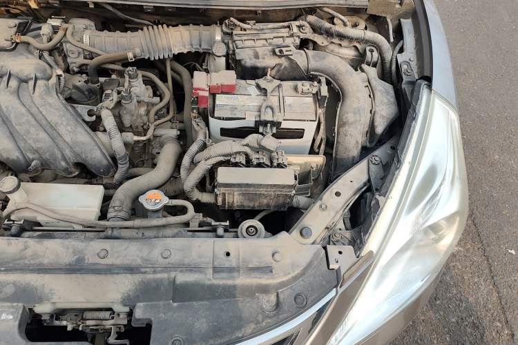 Used Nissan Tiida 2011 1.6L CVT Comfort Model Engine Bay Left