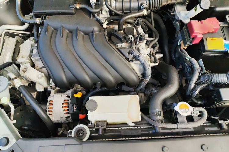 Used Nissan Tiida 2011 1.6L CVT Comfort Model Engine Bay