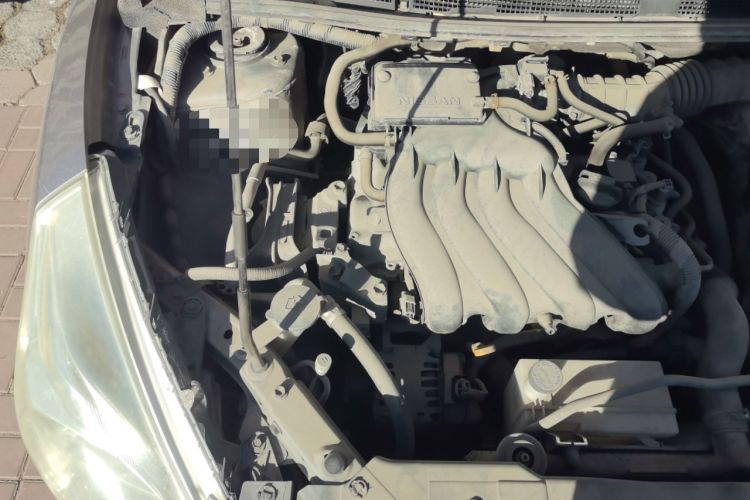Used Nissan Tiida 2011 1.6L CVT Comfort Model Engine Bay Right