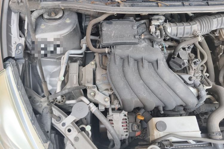 Used Nissan Tiida 2011 1.6L CVT Comfort Model Engine Bay Right