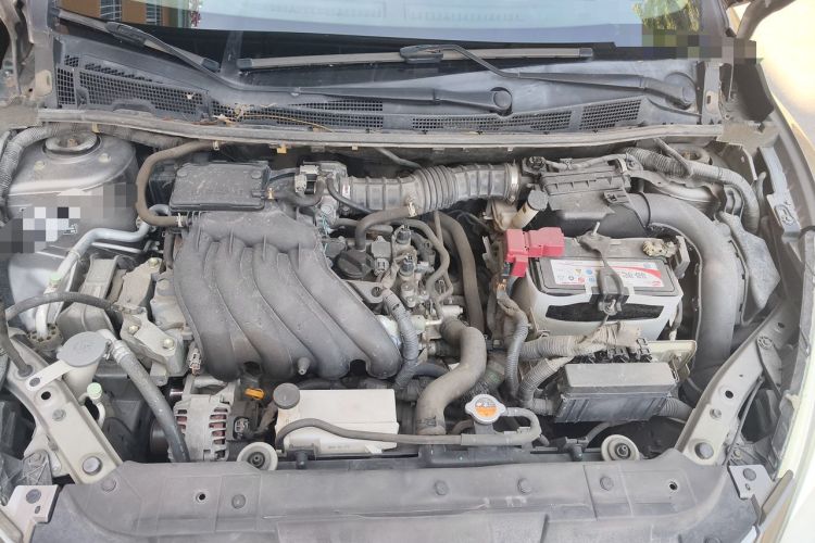 Used Nissan Tiida 2011 1.6L CVT Comfort Model Engine Bay