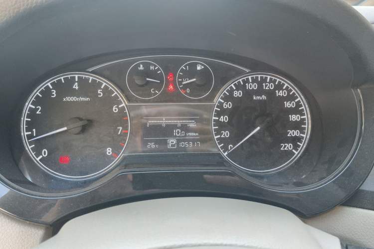 Used Nissan Tiida 2011 1.6L CVT Comfort Model Instrument Cluster