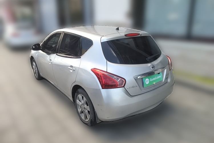 Used Nissan Tiida 2011 1.6L CVT Smart Version Rear Left 45 Deg