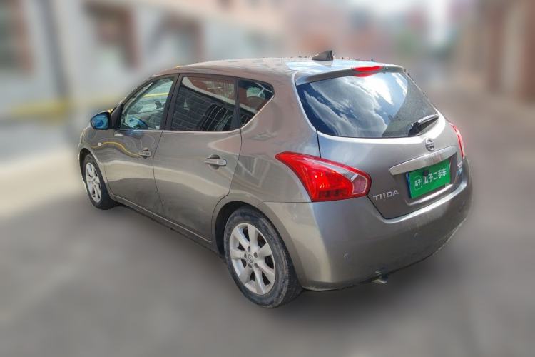 Used Nissan Tiida 2011 1.6L CVT Smart Version Rear Left 45 Deg