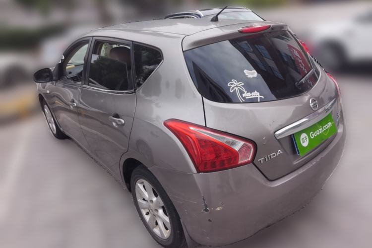 Used Nissan Tiida 2011 1.6L CVT Smart Version Rear Left 45 Deg