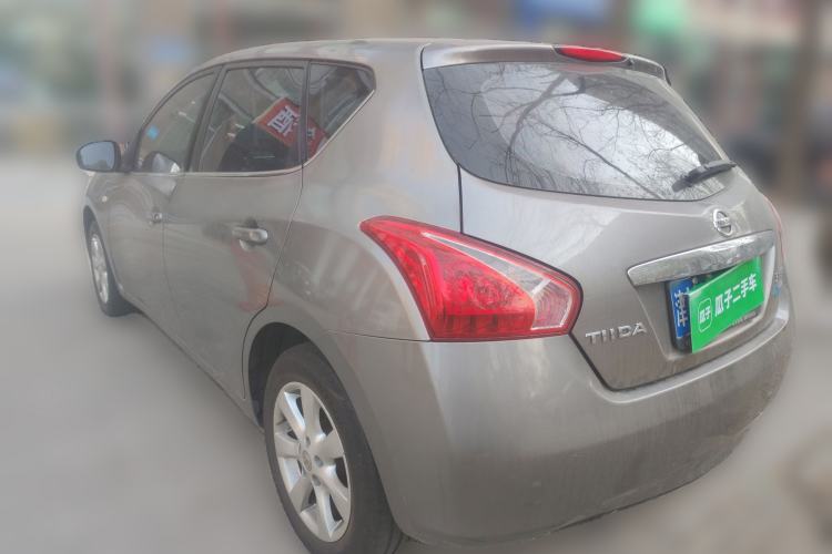 Used Nissan Tiida 2011 1.6L CVT Smart Version Rear Left 45 Deg