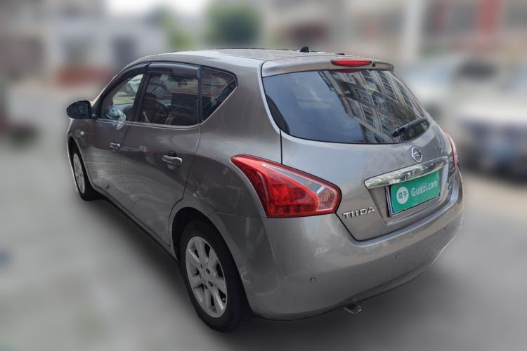 Used Nissan Tiida 2011 1.6L CVT Smart Version Rear Left 45 Deg