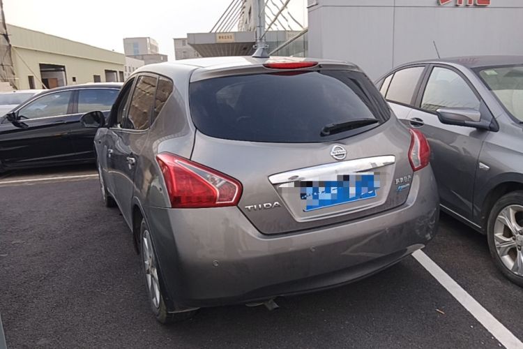Used Nissan Tiida 2011 1.6L CVT Smart Version Rear Left 45 Deg