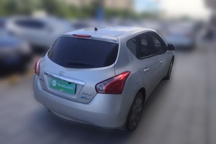 Used Nissan Tiida 2011 1.6L CVT Smart Version Rear Right 45 Deg