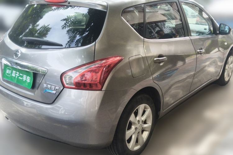 Used Nissan Tiida 2011 1.6L CVT Smart Version Rear Right 45 Deg
